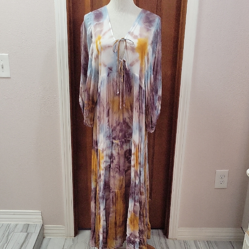 Young Fabulous & Broke Rayon Maxi Dress